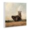 Stupell Industries Bear Holding Paws Watching Sunset Wall Plaque Art